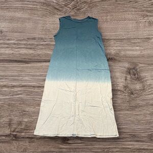 Universal Thread Sleeveless Blue and White Maxi Dress